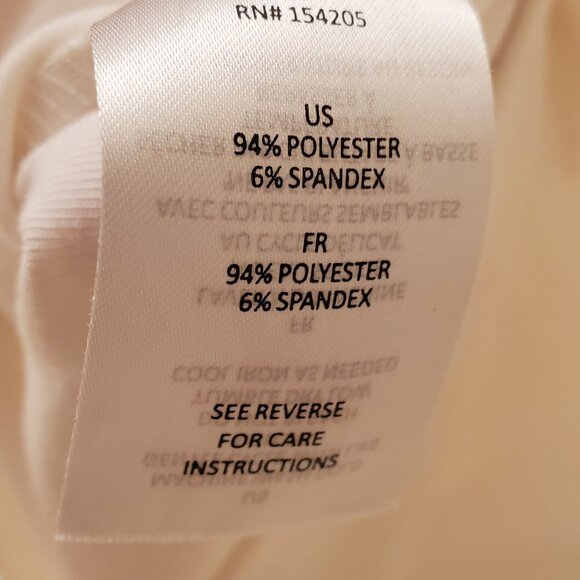 Cooper & Ella - Ruched Shoulder Solid Top in White/Ivory Size: M (6-8) - Picture 8 of 9